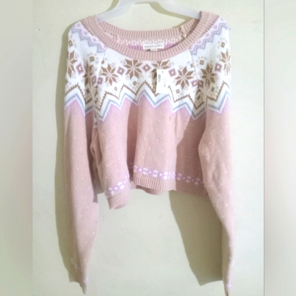 Pink Aeropostale Sweater in X large